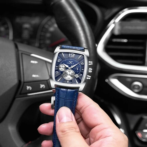 Montre ONOLA cadran argenté